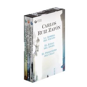 Portada del libro TRILOGIA LA SOMBRA DEL VIENTO ESTUCHE CON 3 LIBROS Autor RUIZ ZAFON, CARLOS
