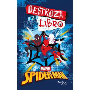 Portada del libro DESTROZA ESTE LIBRO SPIDERMAN Autor BLANCO, MARIA EUGENIA