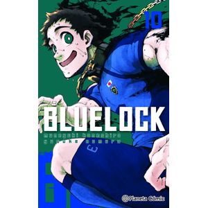 Portada del libro BLUE LOCK VOLUMEN 10 Autor KANESHIRO, MUNEYUKI Y NOMURA, YUSUKE