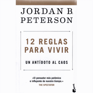 Portada del libro 12 REGLAS PARA VIVIR Autor PETERSON, JORDAN B