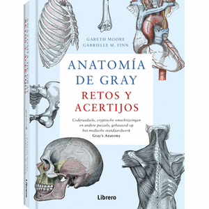 Portada del libro ANATOMIA DE GRAY RETOS Y ACERTIJOS Autor MOORE, GARETH Y FINN, GABRIELLE M