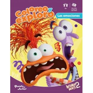 Portada del libro COLOREO Y EXPLORO LAS EMOCIONES Autor EQUIPO EDITORIAL