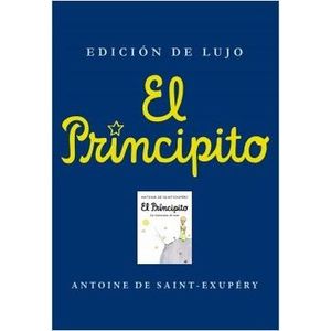 Portada del libro EL PRINCIPITO Autor SAINT EXUPERY, ANTOINE DE