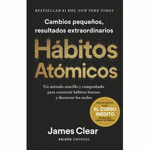 Portada del libro HABITOS ATOMICOS Autor CLEAR, JAMES