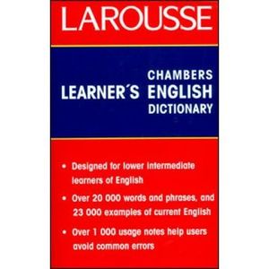 Portada del libro DICCIONARIO LEARNERS CHAMBERS ENGLISH DICTIONARY Autor VV.AA