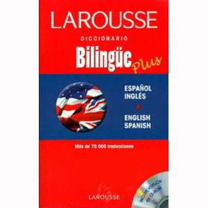 Portada del libro DICCIONARIO BILINGUE PLUS ESPAÑOL INGLES ENGLISH-SPANISH Autor VV.AA