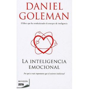 Portada del libro INTELIGENCIA EMOCIONAL Autor GOLEMAN, DANIEL