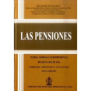 Portada del libro PENSIONES, LAS Autor DUEÑAS RUIZ, OSCAR JOSE