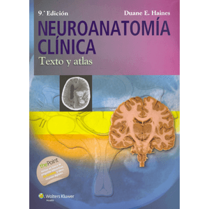 Portada del libro NEUROANATOMIA CLINICA TEXTO Y ATLAS CON THE POINT Autor HAINES, DUANE E.