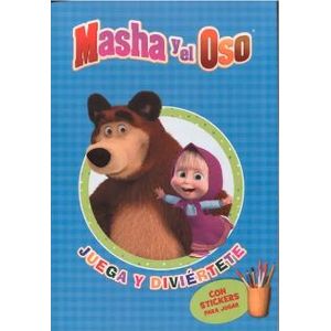 Portada del libro MASHA Y EL OSO JUEGA Y DIVIERTETE Autor KUZOVKOV