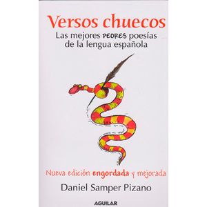 Portada del libro VERSOS CHUECOS Autor SAMPER PIZANO, DANIEL