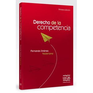 Portada del libro DERECHO DE LA COMPETENCIA Autor JIMENEZ VALDERRAMA, FERNANDO