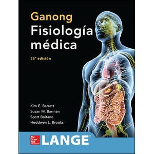 Portada del libro GANONG FISIOLOGIA MEDICA Autor BARRETT, KIM Y OTROS