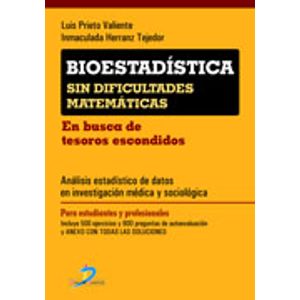 Portada del libro BIOESTADISTICA Autor PRIETO VALIENTE, LUIS Y OTRO