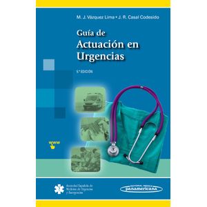 Portada del libro GUIA DE ACTUACION EN URGENCIAS Autor VAZQUEZ LIMA, MANUEL JOSE
