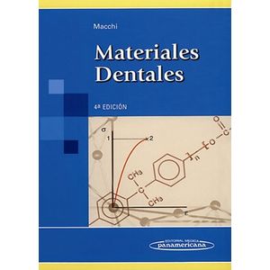 Portada del libro MATERIALES DENTALES Autor MACCHI, RICARDO LUIS