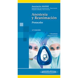 Portada del libro ANESTESIA Y REANIMACION Autor ASOCIACION MAPAR