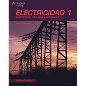 Portada del libro ELECTRICIDAD 1 Autor KUBALA, THOMAS