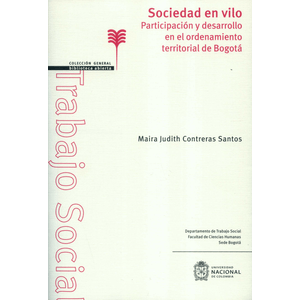 Portada del libro SOCIEDAD EN VILO Autor CONTRERAS SANTOS, MAIRA JUDITH