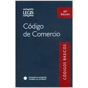 Portada del libro CODIGO DE COMERCIO 40 ED Autor LEGIS