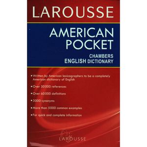 Portada del libro DICCIONARIO AMERICAN POCKET CHAMBERS ENGLISH Autor EQUIPO EDITORIAL