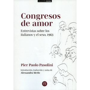 Portada del libro CONGRESOS DE AMOR Autor PASOLINI, PIER PAOLO