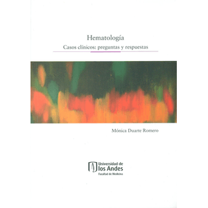 Portada del libro HEMATOLOGIA CASOS CLINICOS PREGUNTAS Y RESPUESTAS Autor DUARTE ROMERO, MONICA