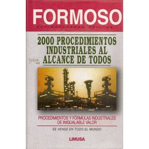 Portada del libro 2000 PROCEDIMIENTOS INDUDTRIALES AL ALCANCE DE TODOS Autor FORMOSO PERMUY, ANTONIO