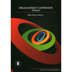 Portada del libro OBLIGACIONES Y CONTRATOS Autor RAMIREZ BAQUERO, EDGAR