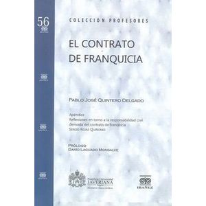 Portada del libro CONTRATO DE FRANQUICIA, EL Autor QUINTERO DELGADO, PABLO JOSE