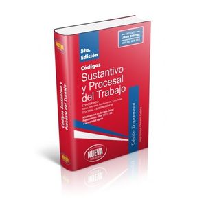 Portada del libro CODIGOS SUSTANTIVO Y PROCESAL DEL TRABAJO 2018 Autor CHAVARRO CADENA, JORGE