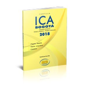 Portada del libro CARTILLA ICA BOGOTA 2018 Autor PARRA ORTIZ, HAROLD