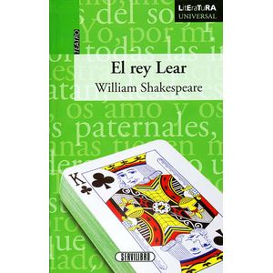 Portada del libro EL REY LEAR Autor SHAKESPEARE, WILLIAM