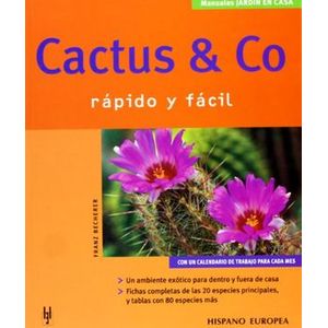 Portada del libro CACTUS Y CO RAPIDO Y FACIL Autor BECHERER, FRANZ