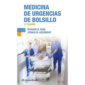 Portada del libro MEDICINA DE URGENCIAS DE BOLSILLO Autor ZANE, RICHARD D Y OTRO
