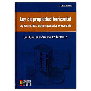 Portada del libro LEY DE PROPIEDAD HORIZONTAL Autor VELASQUEZ JARAMILLO, LUIS GUIL