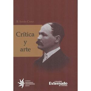 Portada del libro CRITICA Y ARTE Autor SANIN CANO BALDOMERO