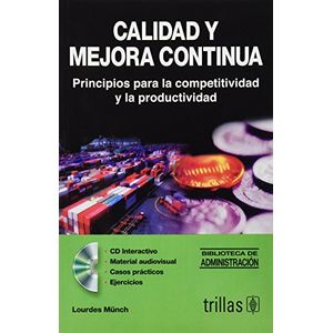 Portada del libro CALIDAD Y MEJORA CONTINUA CON CD INTERACTIVO Autor MUNCH, LOURDES
