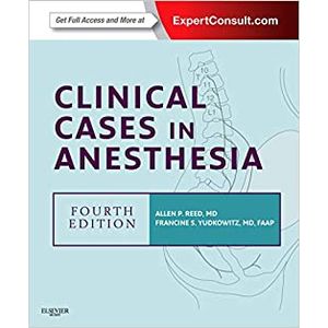 Portada del libro CLINICAL CASES IN ANESTHESIA Autor REED, ALLAN P Y OTRO