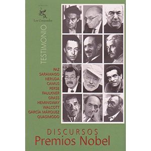 Portada del libro DISCURSOS PREMIOS NOBEL TOMO 1 Autor OSORIO, AMPARO DIRECCION
