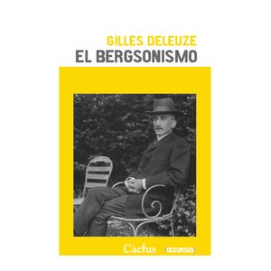 Portada del libro BERGSONISMO, EL Autor DELEUZE, GILLES