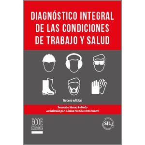Portada del libro DIAGNOSTICO INTEGRAL DE LAS CONDICIONES DE TRABAJO Y SALUD Autor HENAO ROBLEDO, FERNANDO