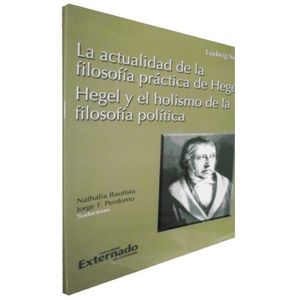 Portada del libro ACTUALIDAD DE LA FILOSOFIA PRACTICA DE HEGEL, LA Autor SIEP, LUDWIG