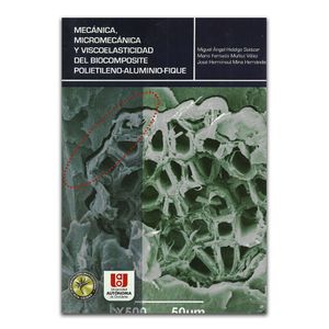 Portada del libro MECANICA MICROMECANICA Y VISCOELASTICIDAD DEL BIOCOMPOSITE POLIETILENO ALUMINIO FIQUE Autor HIDALGO, MIGUEL Y OTRO