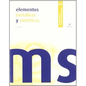 Portada del libro ELEMENTOS METALICOS Y SINTETICOS Autor SANCHEZ FERNANDEZ, ENRIQUE