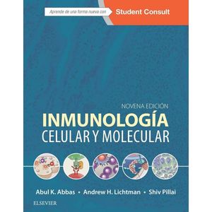 Portada del libro INMUNOLOGIA CELULAR Y MOLECULAR Autor ABBAS, ABUL K Y OTROS