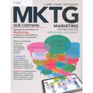 Portada del libro MKTG MARKETING Autor LAMB, CHARLES Y OTROS