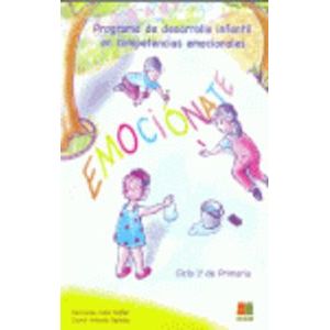 Portada del libro Emocionate 1ºciclo primaria Autor Mercedes Cobo Nuñez