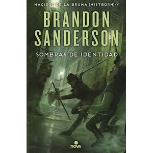 Portada del libro Sombras de identidad Autor Brandon Sanderson