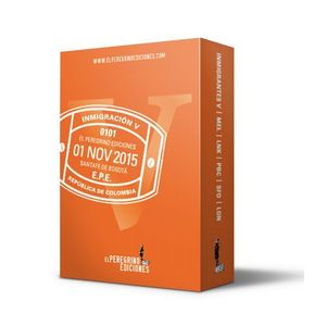 Portada del libro INMIGRANTES V  ESTUCHE 5 TOMOS Autor TIBBLE, CHRISTOPHER Y OTROS